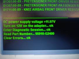 95910-G2400 After the crash reset