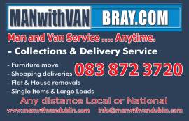 Man with van Dublin , moving , furniture,  transpo