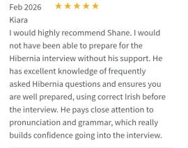 Hibernia / TEG B1 Irish Interview Grinds Available from Experienced Tutor Hibernia / TEG B1 Irish Interview Grinds Available from Experienced Tutor
