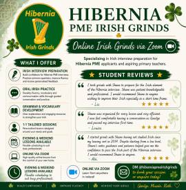 Hibernia / TEG B1 Irish Interview Grinds Available from Experienced Tutor