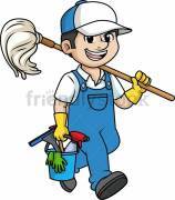 Experience Male cleaner available