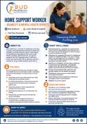 Home Support Worker – Disability & Mental Health Services Home Support Worker – Disability & Mental Health Services