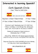 Cork Spanish Circle Spanish classes