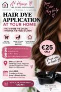 ✨ **AT-HOME HAIR DYE APPLICATION – FROM €25** ✨