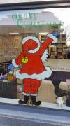 Christmas window painting 