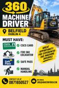 Machine Driver for Belfield Dublin Machine Driver for Belfield Dublin