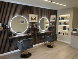 Modular offices . Meditation room , hair salons Modular offices . Meditation room , hair salons