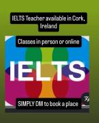 Native IELTS Teacher (Band 7+) Cork and Online