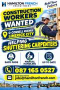 Construction workers for Limerick City Construction workers for Limerick City