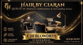 Mobile Blowdry Special in Dublin 16 – Only €15
