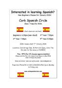 Cork Spanish Circle new spanish classes for 2026